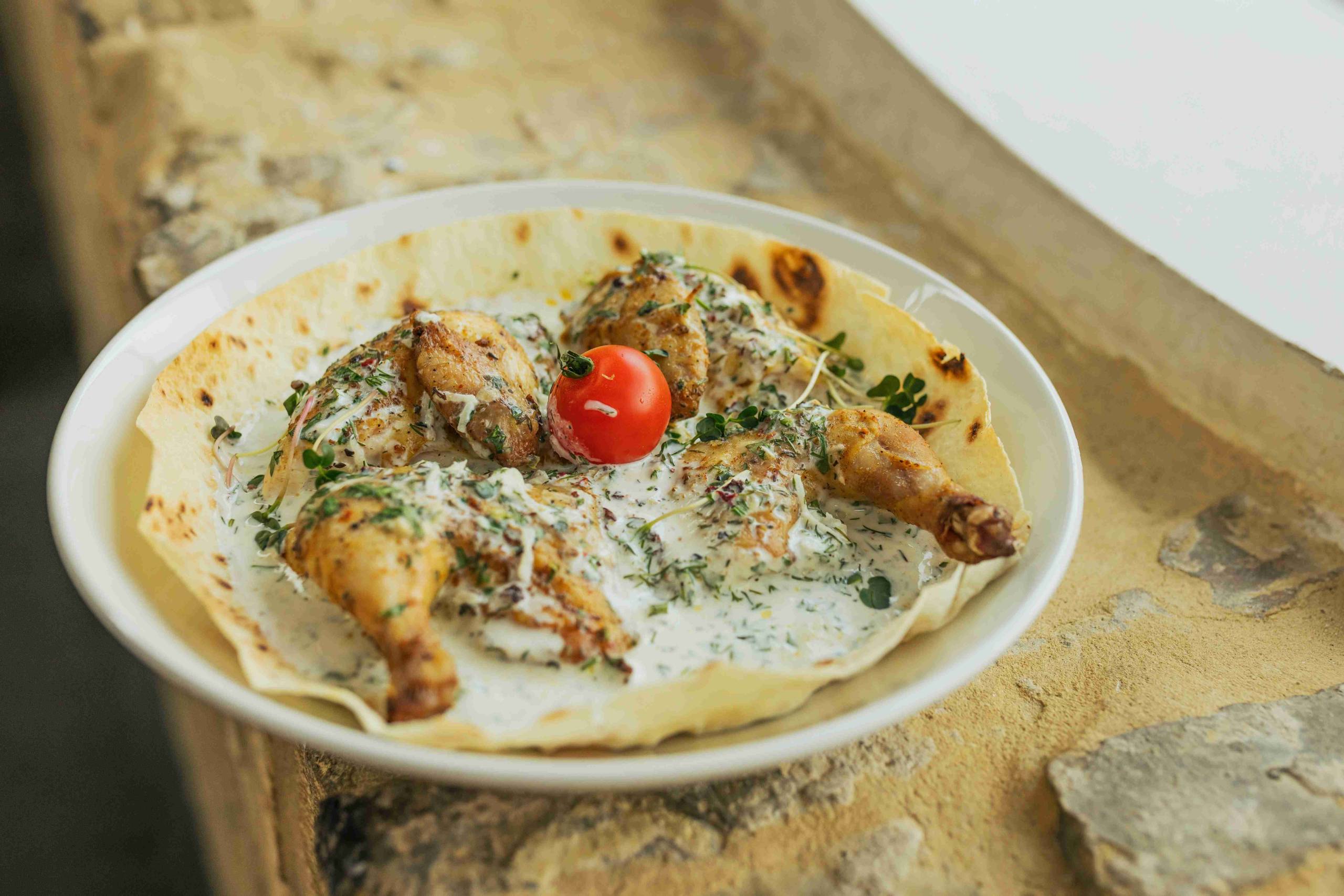 Appam & Chicken Kuruma